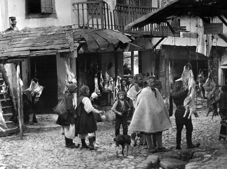 Παραμυθιά, κρεοπωλεία, 1913