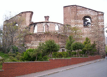 Τα ερείπια της Μονής Στουδίου, όπως είναι σήμερα