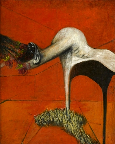 Σπουδή για φιγούρα με βάση τον πίνακα Crucifixion, Francis Bacon  